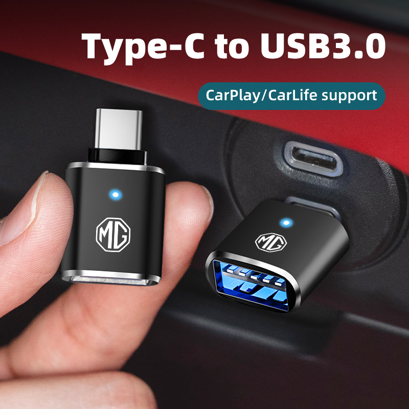 Travel Plug Type C - Auto LED Typ C zu USB