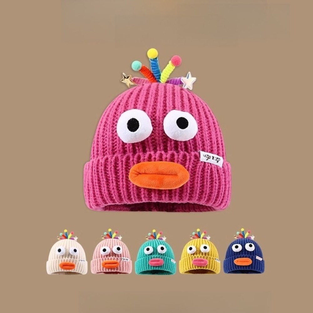 Quirky Travel Accessories - Beanie-Mütze, neue lustige, schrullige Strickmütze, Herbst-Winter,