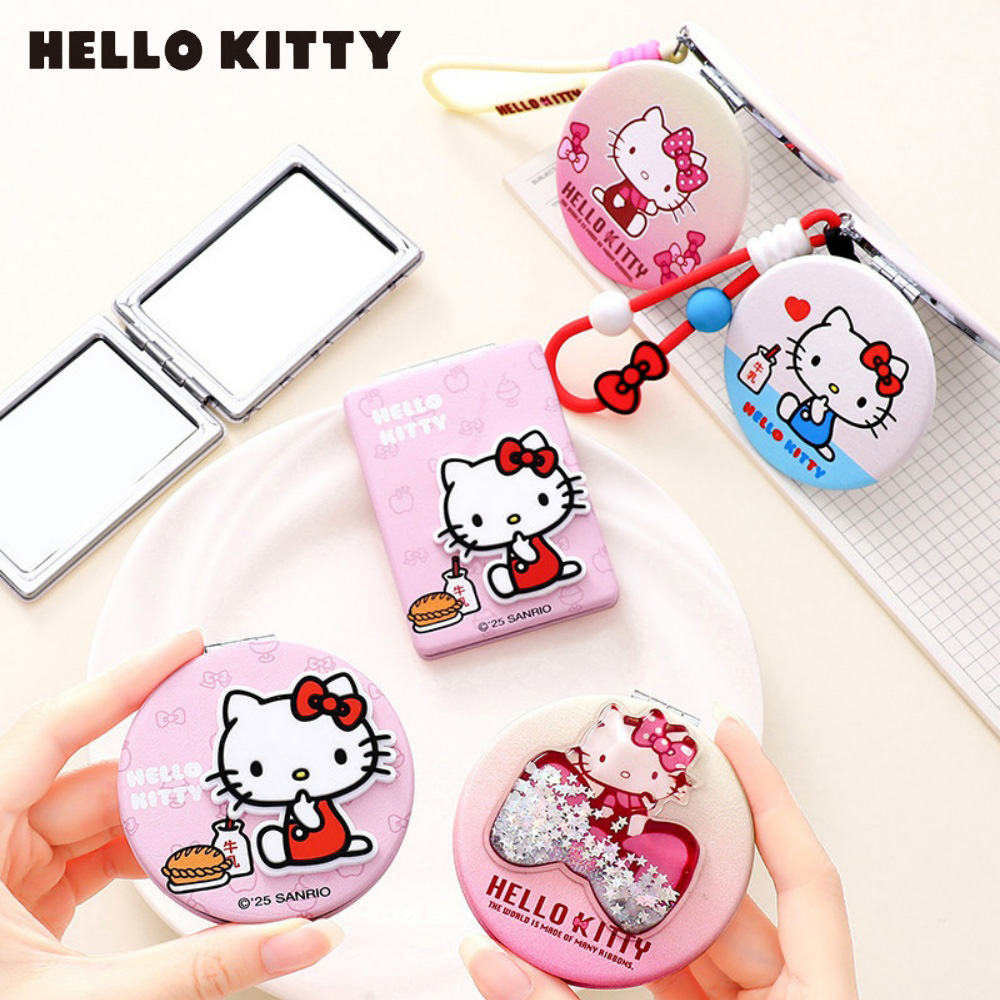 Travel Accessories Japan - Original Sanrio Hello Kitty Klapp-Schminkspiegel Cartoon
