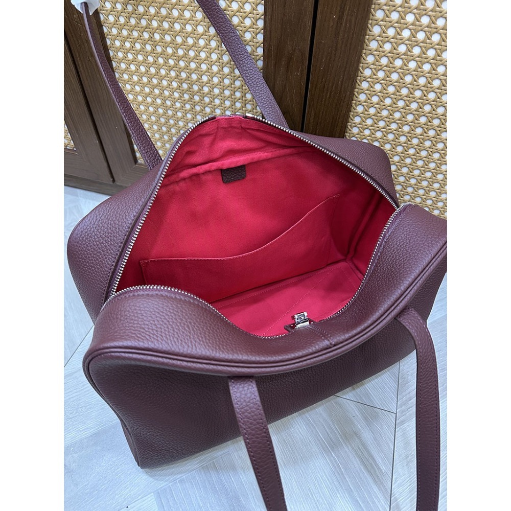 Travel Accessories Luxury - Leicht Luxuriöse Hochwertige Erstklassige TC-Rindsleder-Handtasche Großvolumige