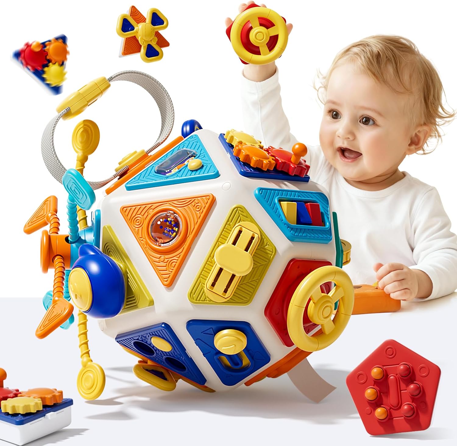 Travel Accessories Baby - Baby Busy Board Aktivitätswürfel Spielzeug Montessori