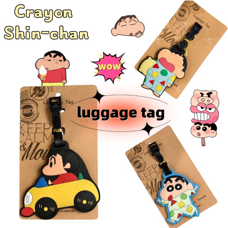 Travel Accessories Organizer - Crayon Shin-chan Cartoon Anime Persönlichkeit Mode-Gepäckanhänger