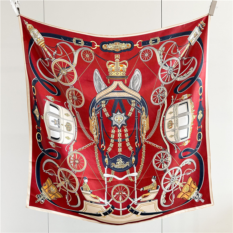 Travel Accessories Gifts - 12MM Weicher Seidenschal für Damen, 90CM