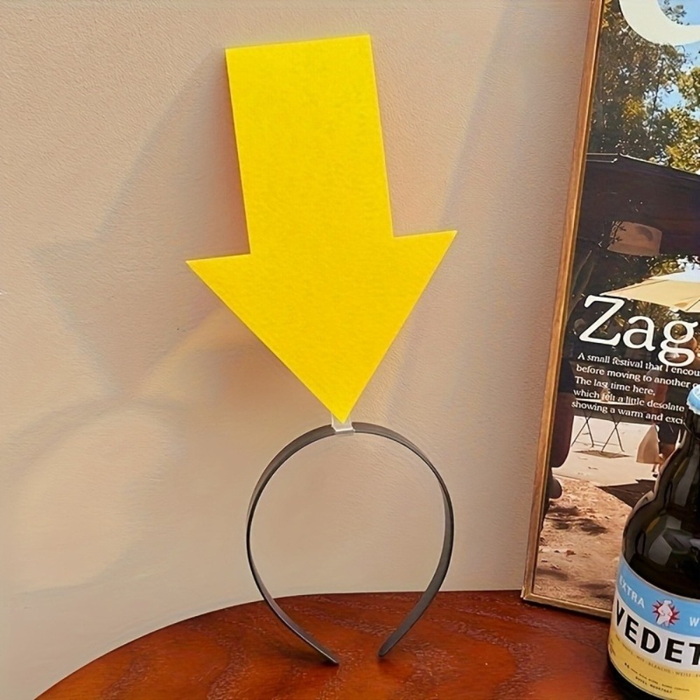 Quirky Travel Accessories - 1 Stück Prinzessinnen-Labyrinth-Spaß-Pfeilspitzen-Stirnband für Partys, Konzerte,