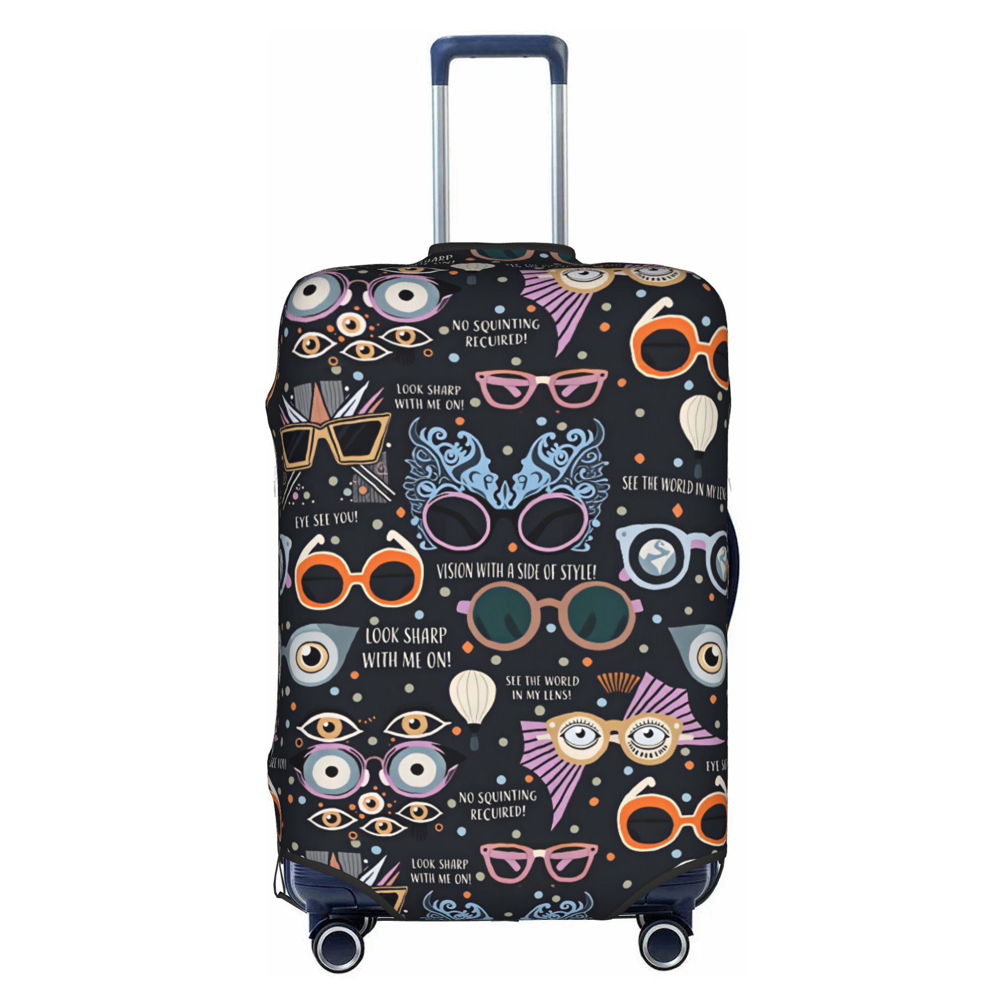 Quirky Travel Accessories - Verspielte Sonnenbrillen, ausgefallene Brillen, Gepäckabdeckung, niedliche