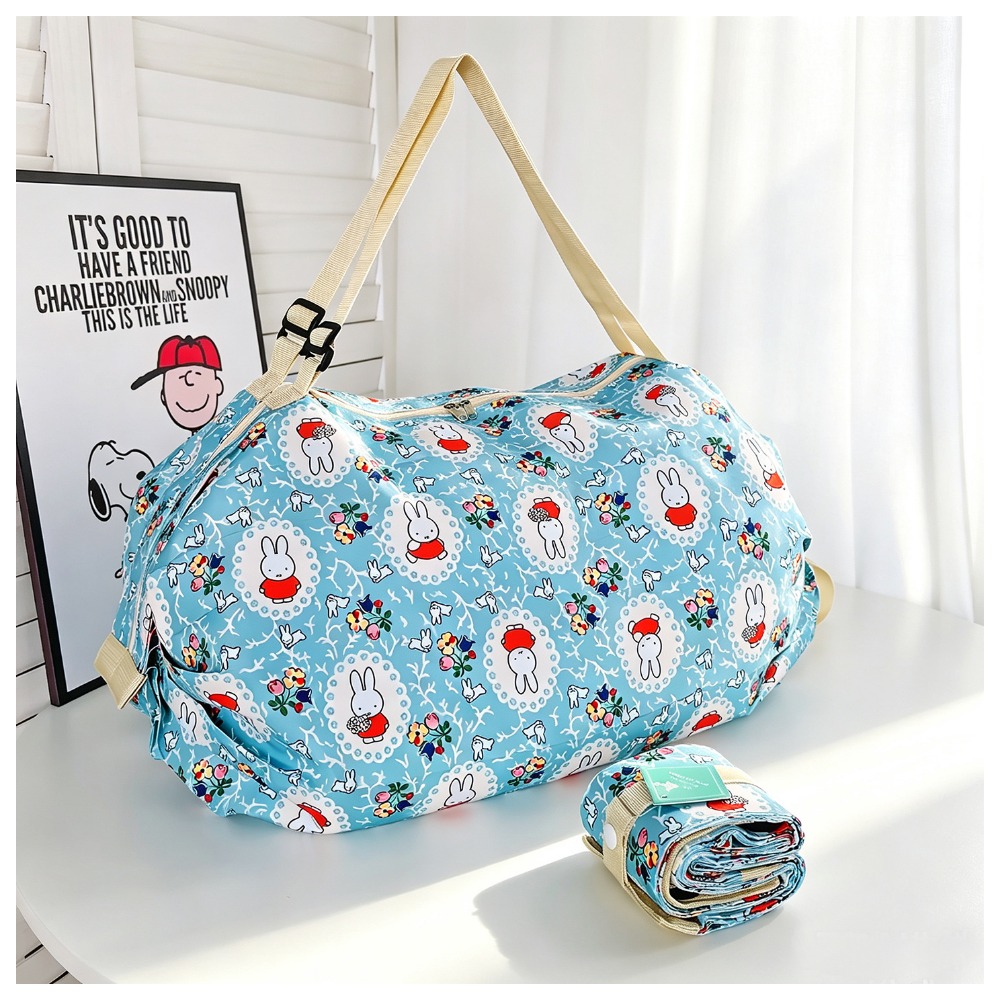 Travel Accessories Japan - Niedliche, faltbare, umweltfreundliche Tasche mit Cartoon-Motiv,