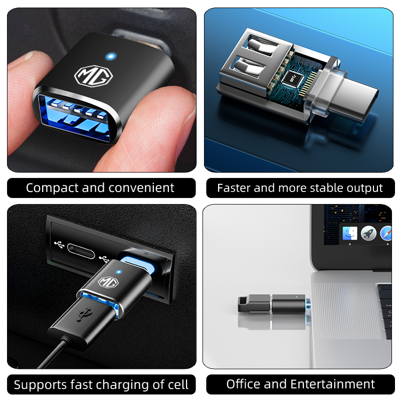 Auto LED Typ C zu USB 3,0 Adap – Travel Plug Type C Bewertung und Preis