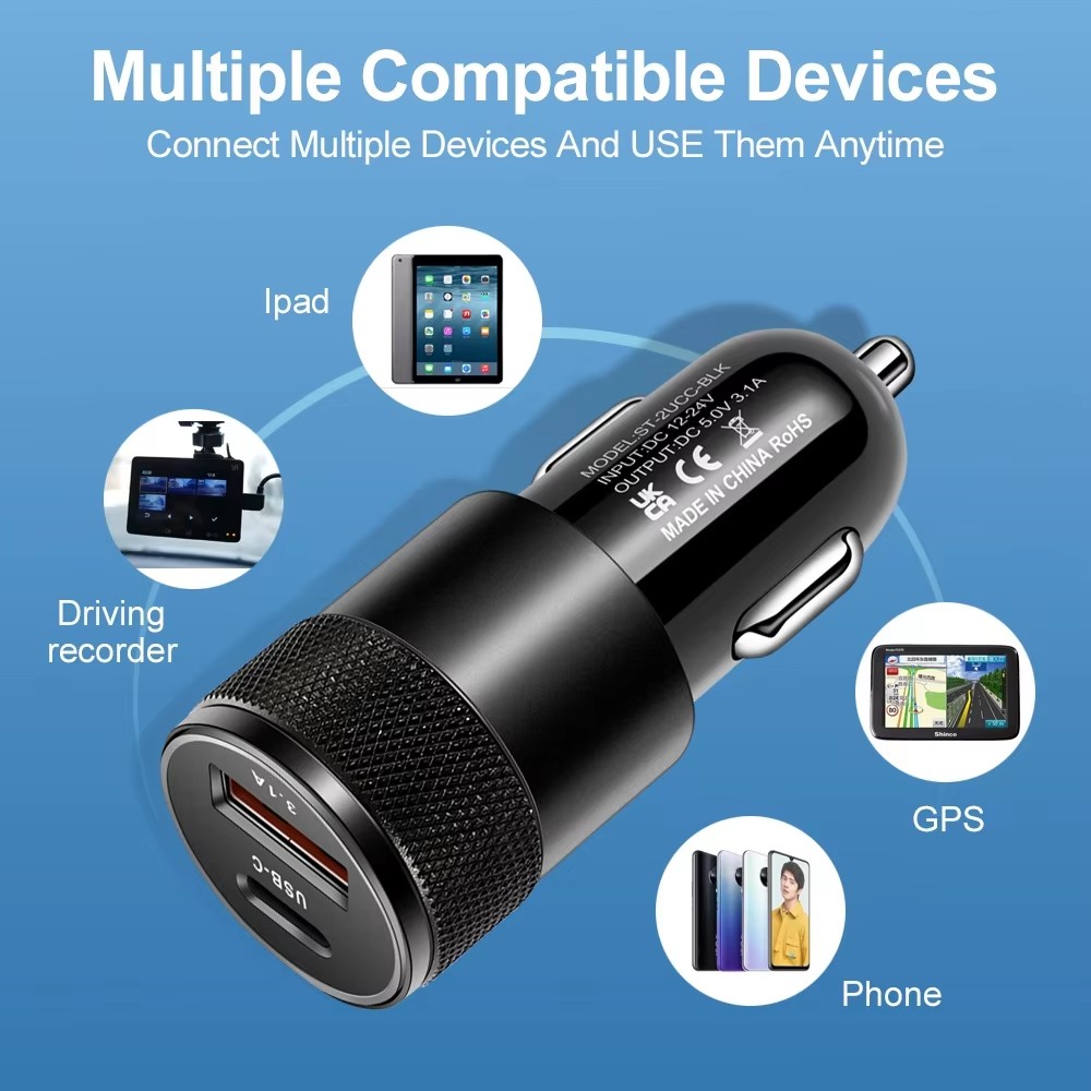 3.1A USB-Autoladegerät Typ C S – Travel Plug Type C Bewertung und Preis