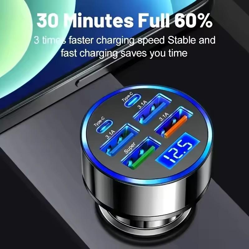 300 W PD-Autoladegerät, 6 Ansc – Travel Plug Type C Bewertung und Preis