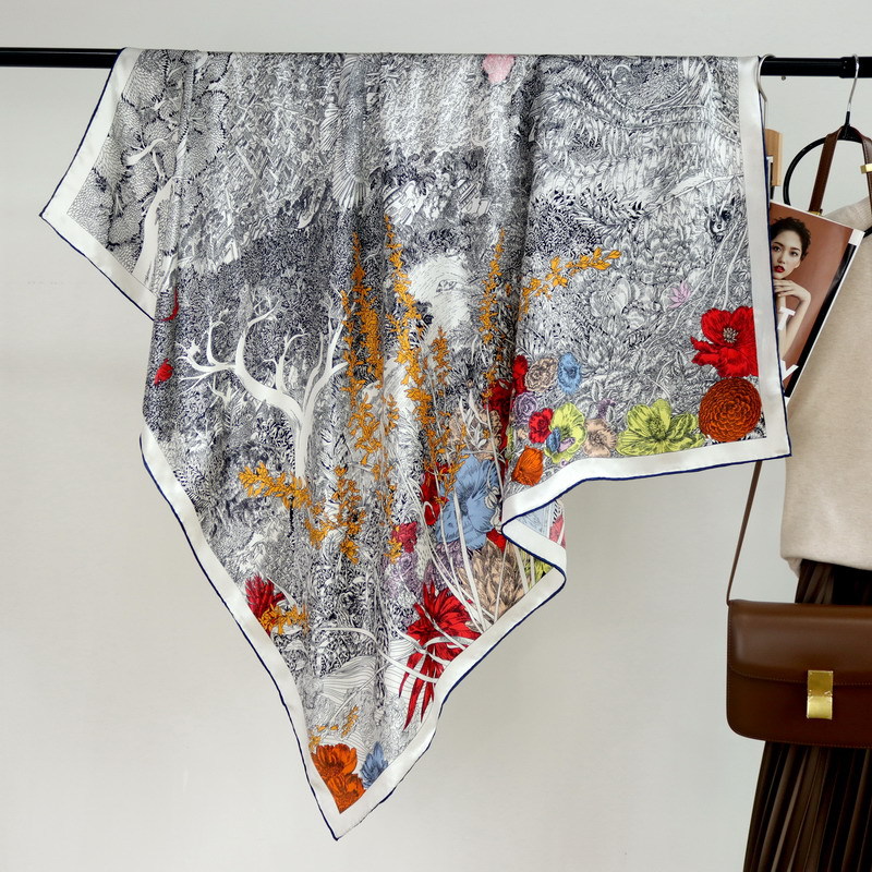 110CM Seidenschal Luxuriöse Ha – Travel Accessories Luxury Bewertung und Preis