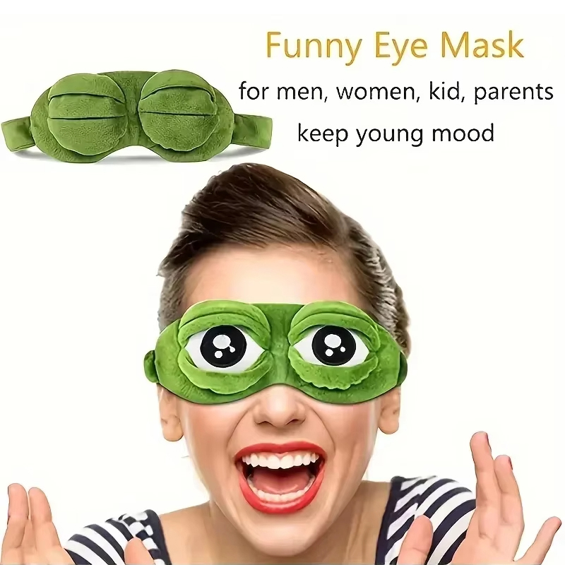 Froschförmige Augenmaske für P – Travel Accessories Store Bewertung und Preis