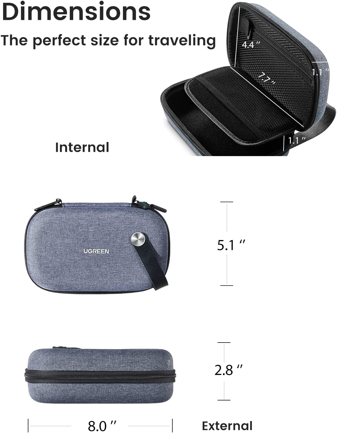 UGREEN Electronics Reise-Organ – Travel Accessories Organizer Bewertung und Preis