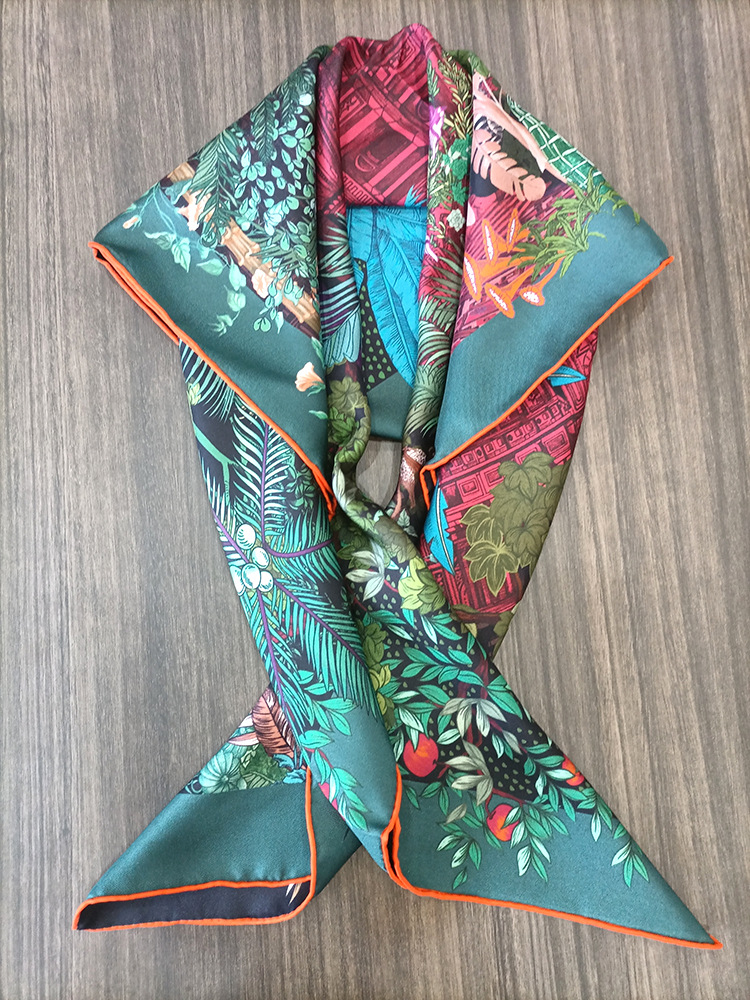 Seidenschal 90CM Damen Handger – Travel Accessories Luxury Bewertung und Preis