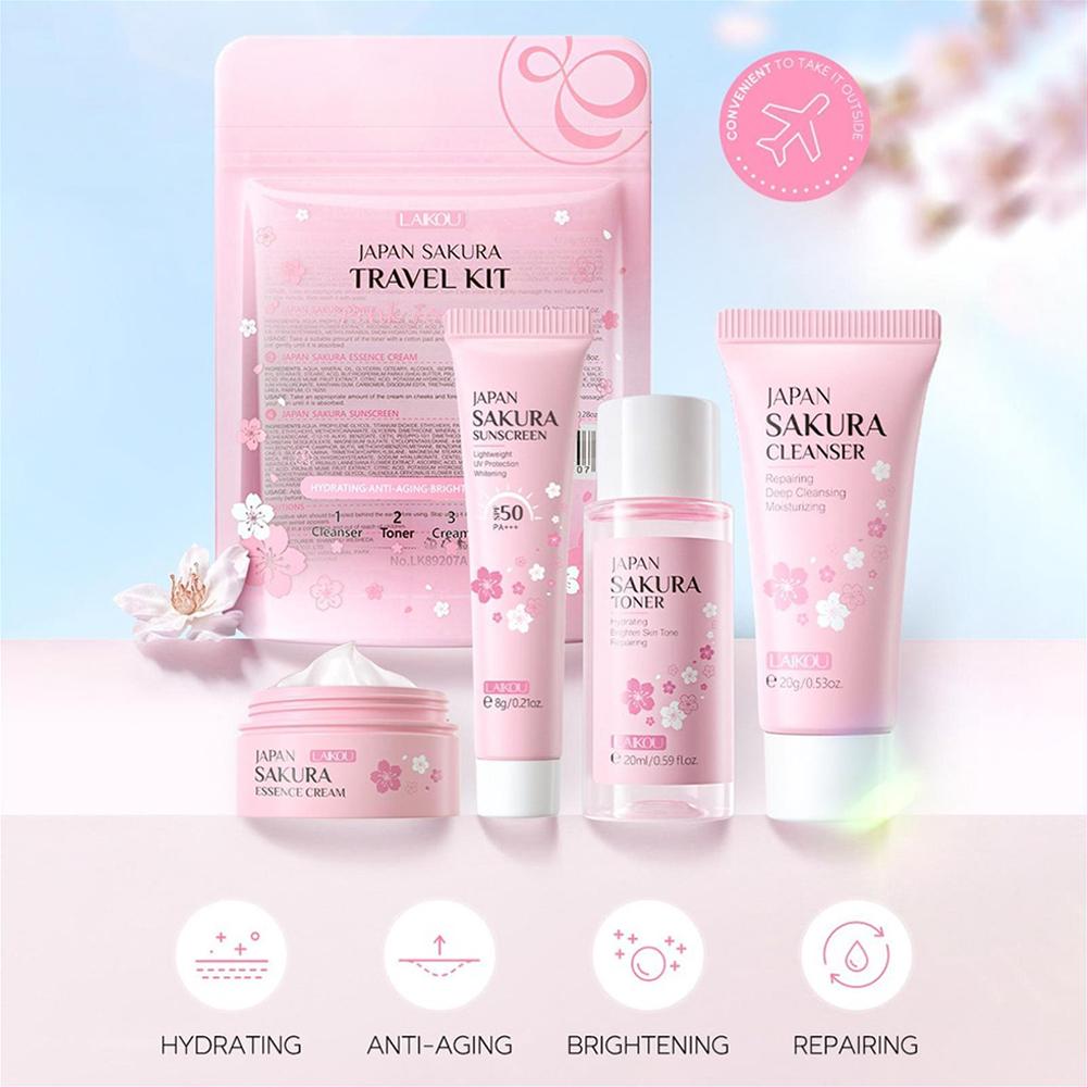 Sakura Hautpflege-Set, Gesicht – Travel Accessories Gifts Bewertung und Preis