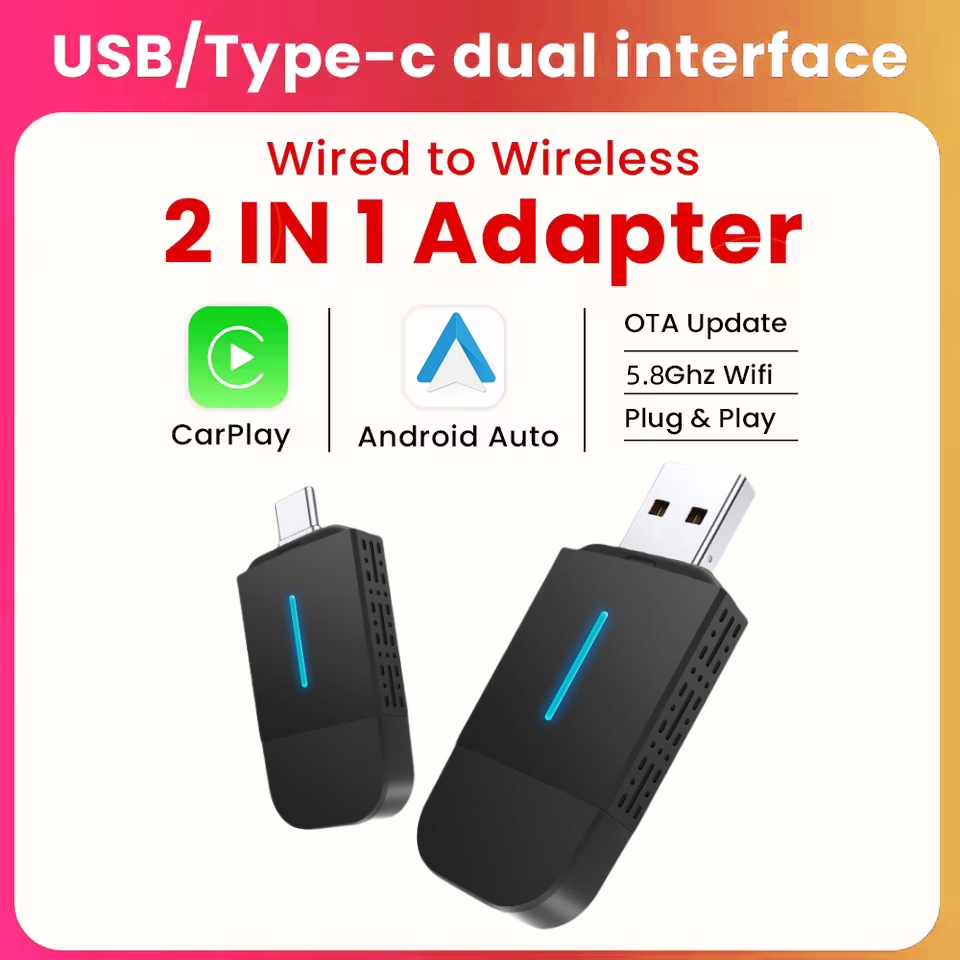 Android Auto Wireless Carplay  – Travel Plug Type C Bewertung und Preis